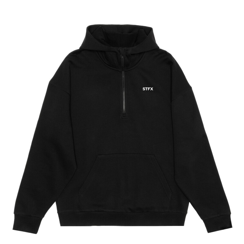 1/2 Zip Hoodie- Full Length