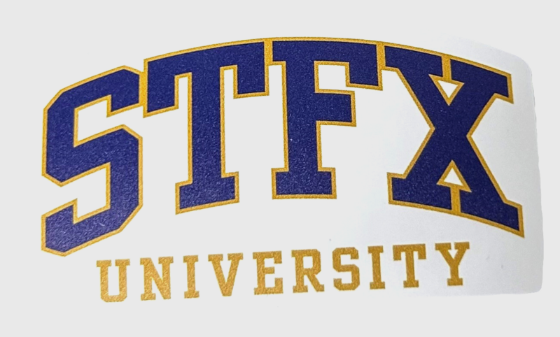 StFx Navy/Gold Sticker