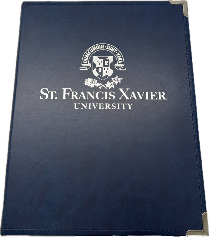 Faux-Leather Padfolio, Includes 8.5-By-11-Inch Writing Pad,
