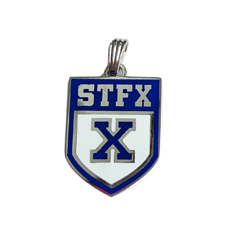 Athletic Shield Silver Pendant