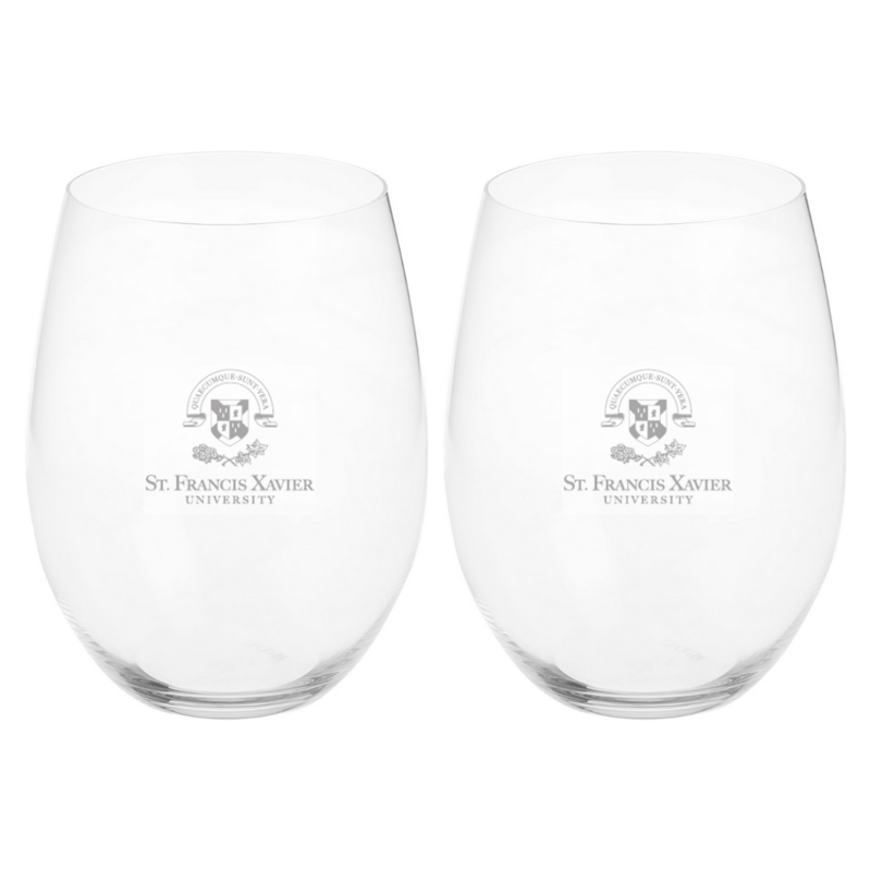 Stemless Wine Glasses 21.125 Oz Set Of 2 Riedel Crystal Wine W/Giftbox