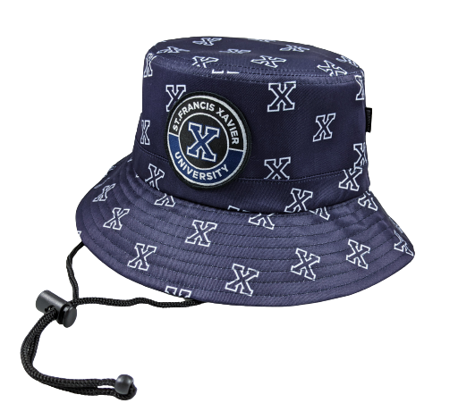 Bardown Buckethat With String  Sublimated X's  Round X Logo