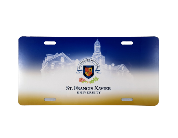 Alumnium Sublimated License Plate