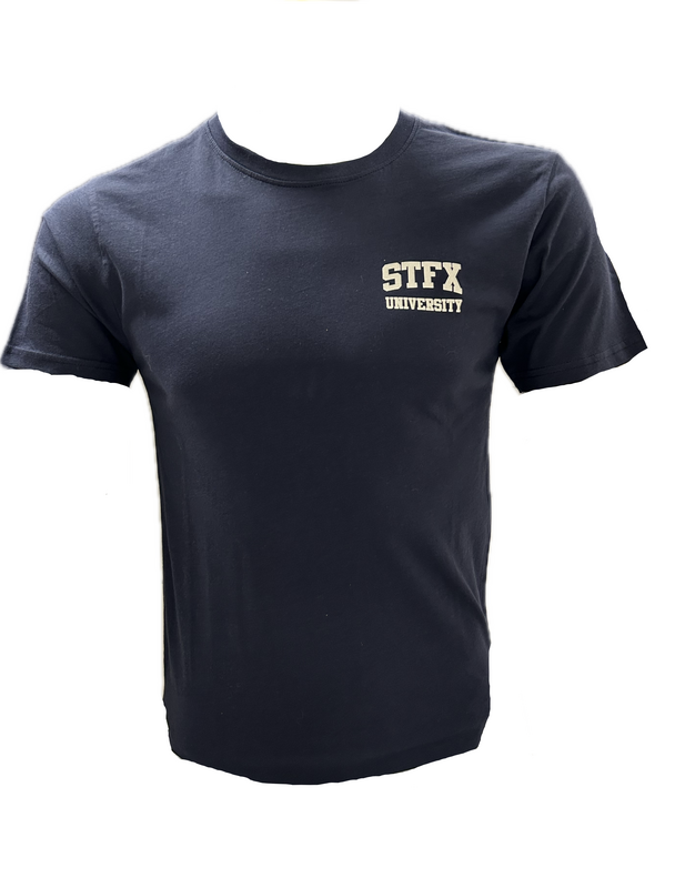 Unisex T/S  "StFx University" Left Chest