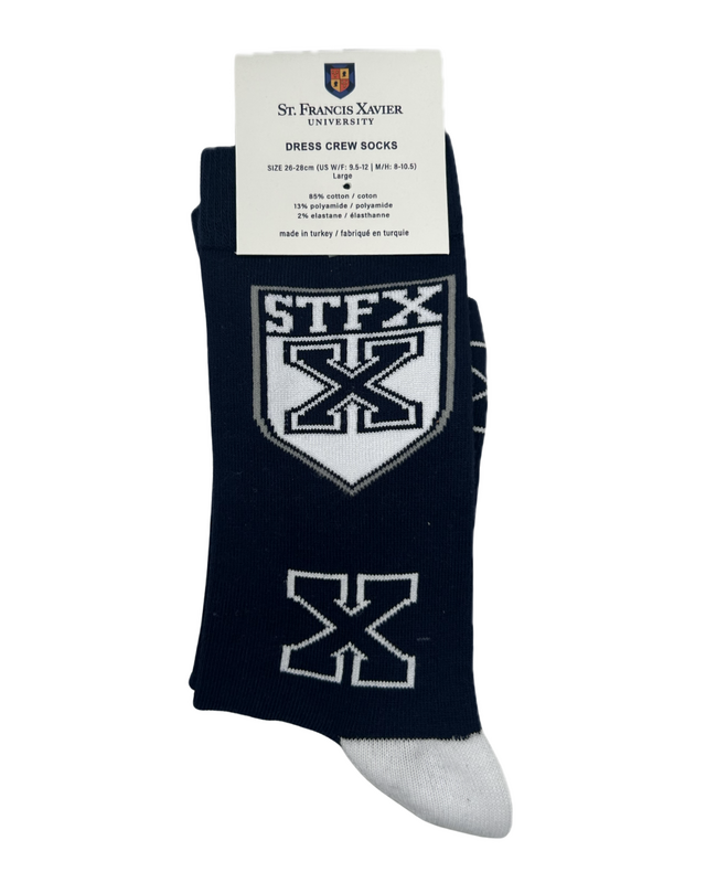 Dress Crew Athletic Shield Sock(19-22Cm)