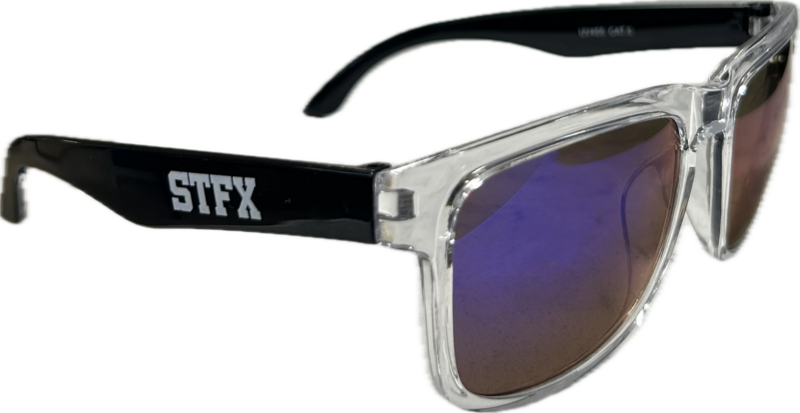 Hit Clear With Blue Crystalline Mirrored Malibu 100% Uva And Uvb Pro