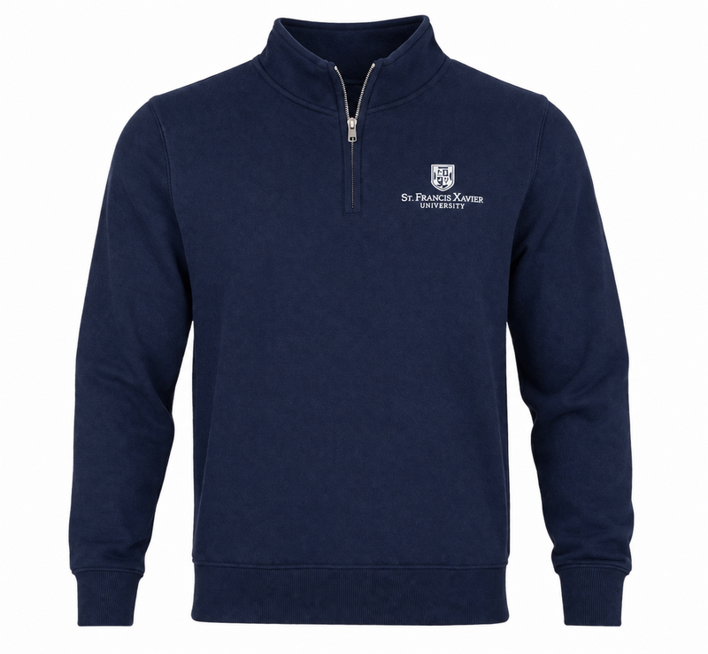 Dw 1/4 Zip-  Academic Left Chest Logo