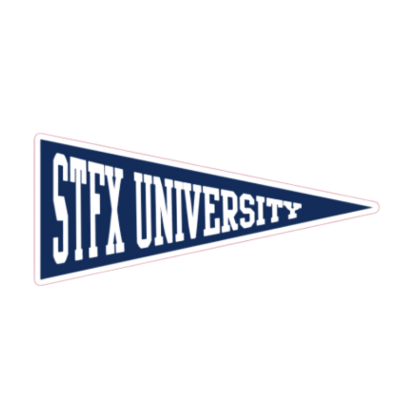 StFx Pennant Sticker