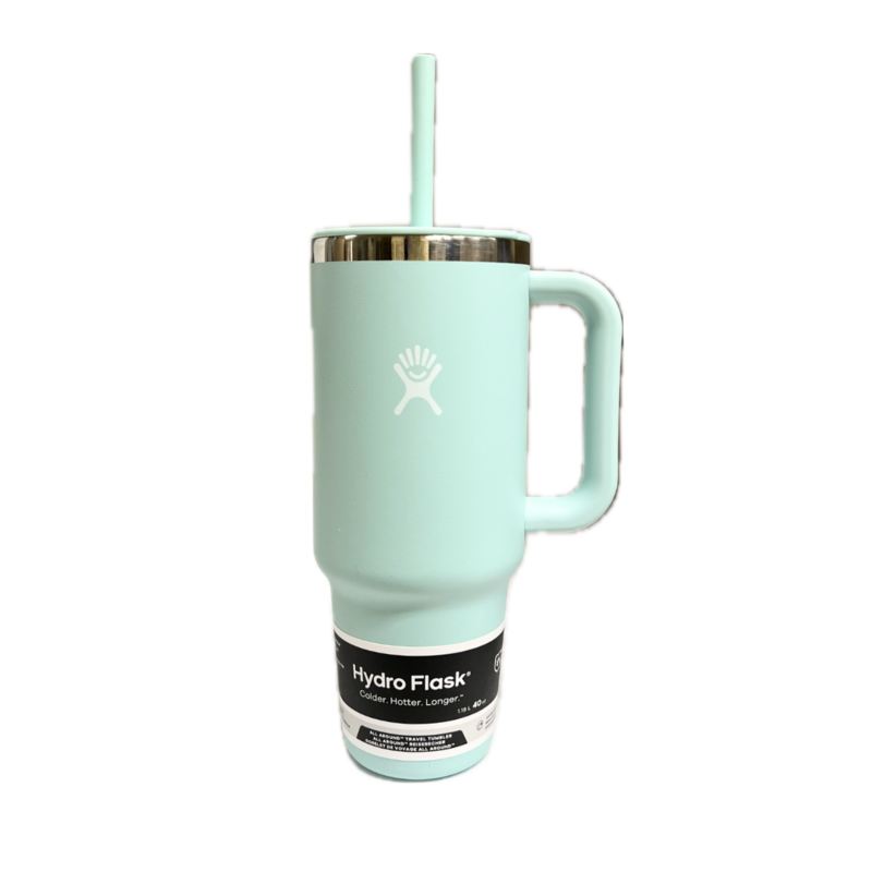 40Oz Hydro Flask All Around Travel Tumbler - Dew
Handle And Straw