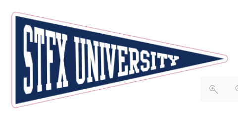 StFx Pennant Sticker