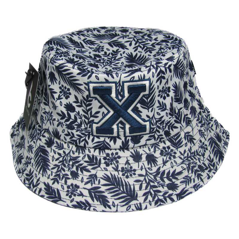 Sublimated Floral Bucket Hat With String