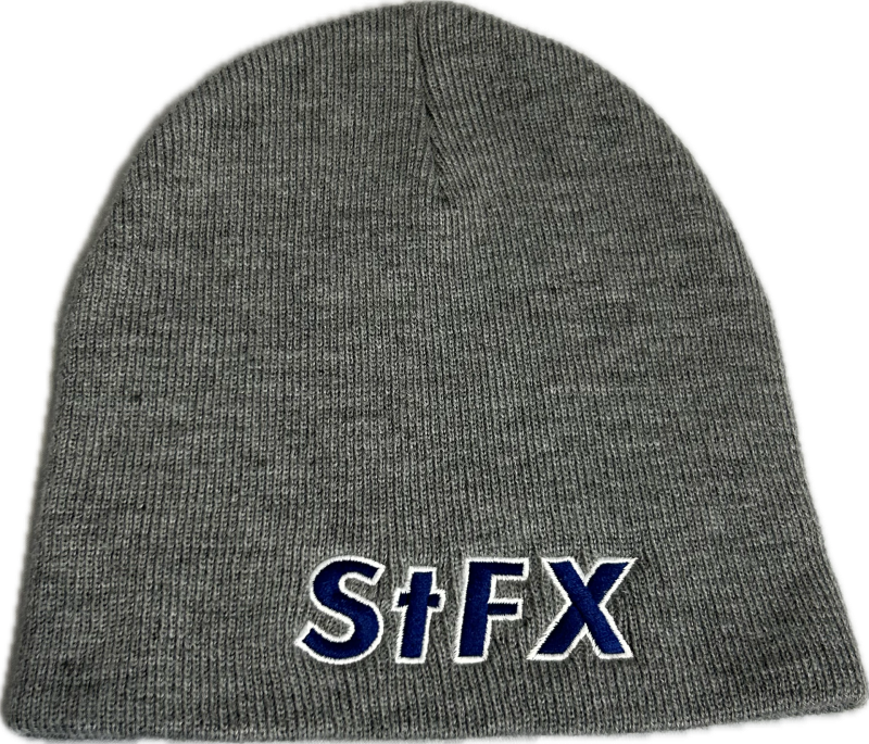 Short Knit Toque-  "StFx" No Pom