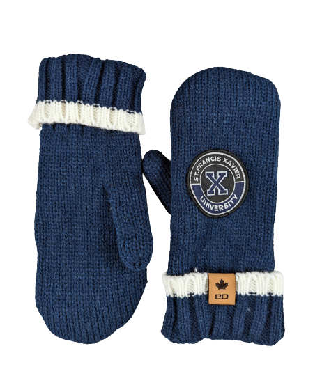 Bardown Mitts  Stripes- Round X Logo