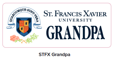 StFx Grandpa Sticker