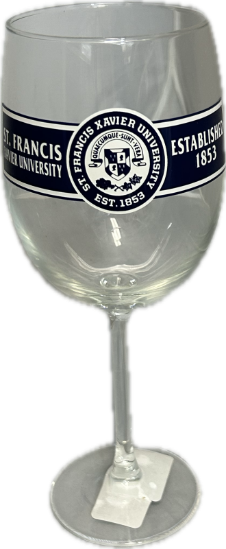 Woodstock Wine Glass With Circle Crest
