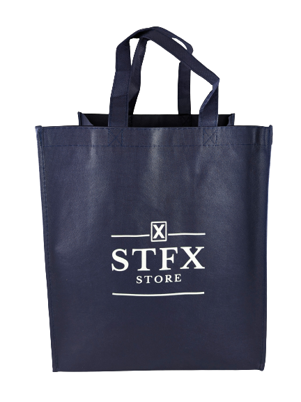 Reusable Navy Cloth Bag "StFx Store Logo"