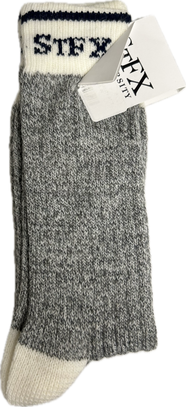 Cabin Socks- StFx University At Top