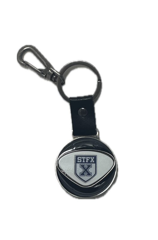 Athletic Metal Coin Key Ring