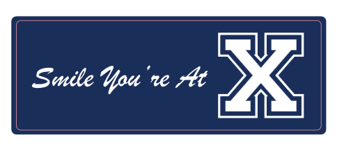 Smile You're At X Sticker