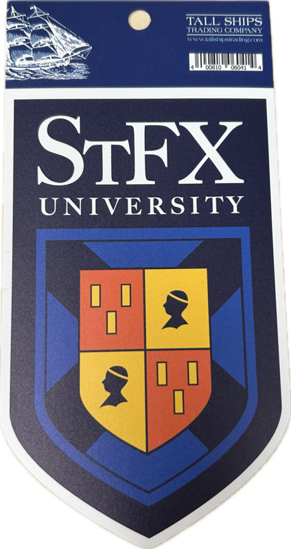 Bumper Large Decal -Academic Shield- Soze 3.75"X6"