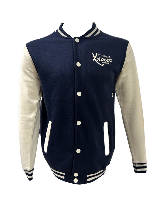 Fleece Letterman Jacket