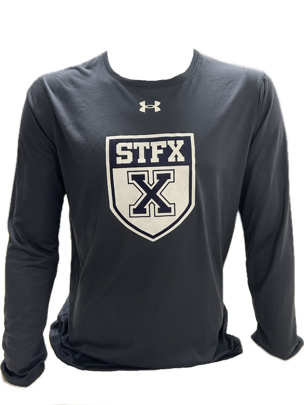 Men's Ua Team Tech Longsleeve "Athletic Shield Logo"