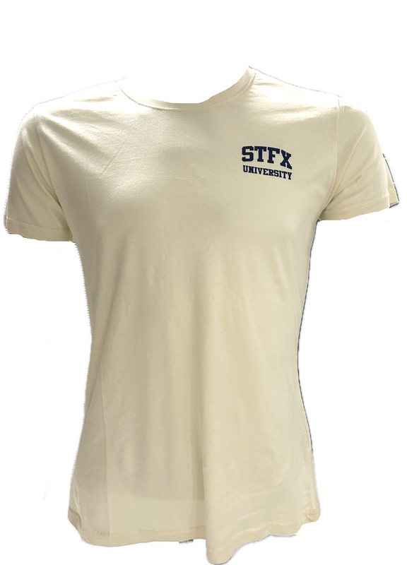 Ladies T/S  "StFx University" Left Chest