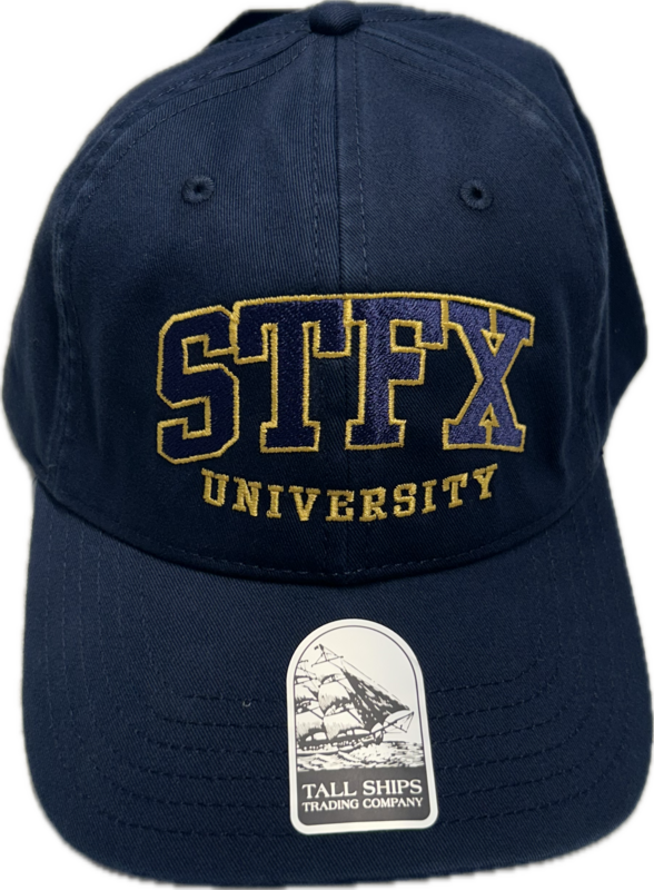 Hat "StFx University Nvy/Gold Outline