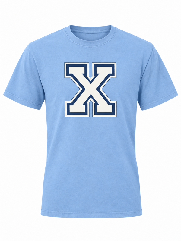 Unisex Soft Style T-Shirt- White X Logo