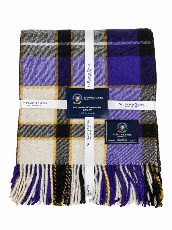 StFx Tartan Deluxe Wool Knee Blanket