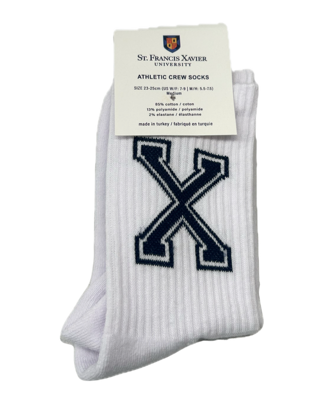 Athletic Crew-StFx Sock (19-22Cm)
