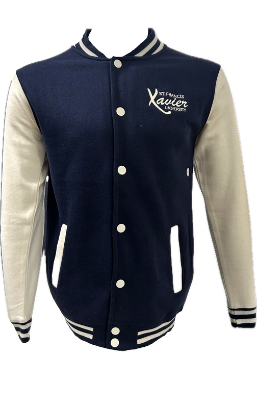 Fleece Letterman Jacket