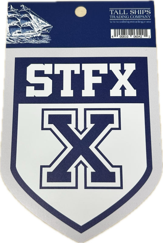 Bumper Large Decal- Athletic Shield-Size 4"X5"