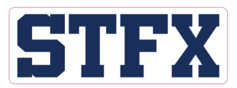 Navy StFx Sticker