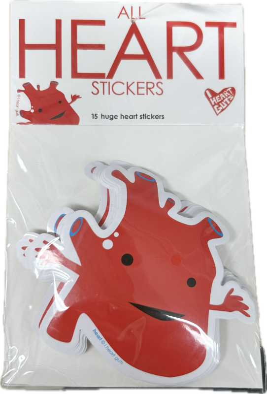 Heart Stickers Pack Of 15