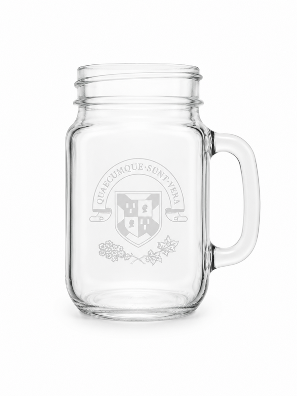 Clear Drinking Jar