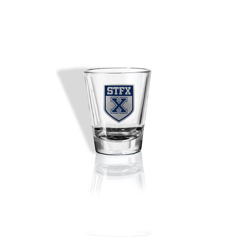 Pewter Ath Shield- Distinction Shotglass