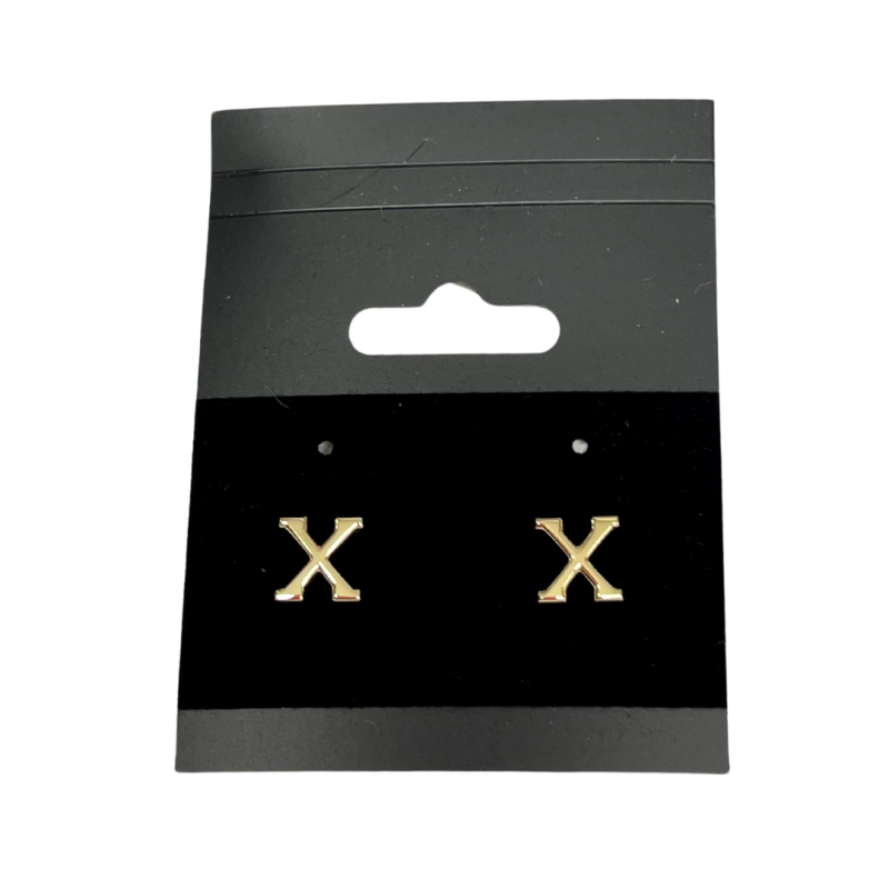 "X" Earrings