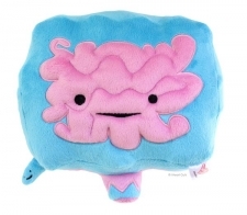 Immense Intestine With Appendix Plush - Go With Your Gut