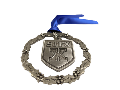 Pewter Athletic Shield Ornament