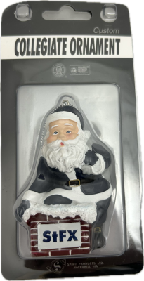 Santa Chimney Ornament W StFx