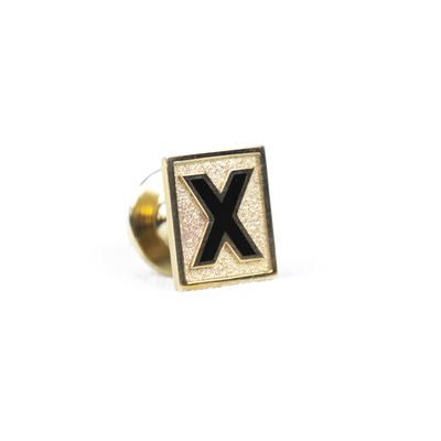 X-Ring Face - Lapel Pin